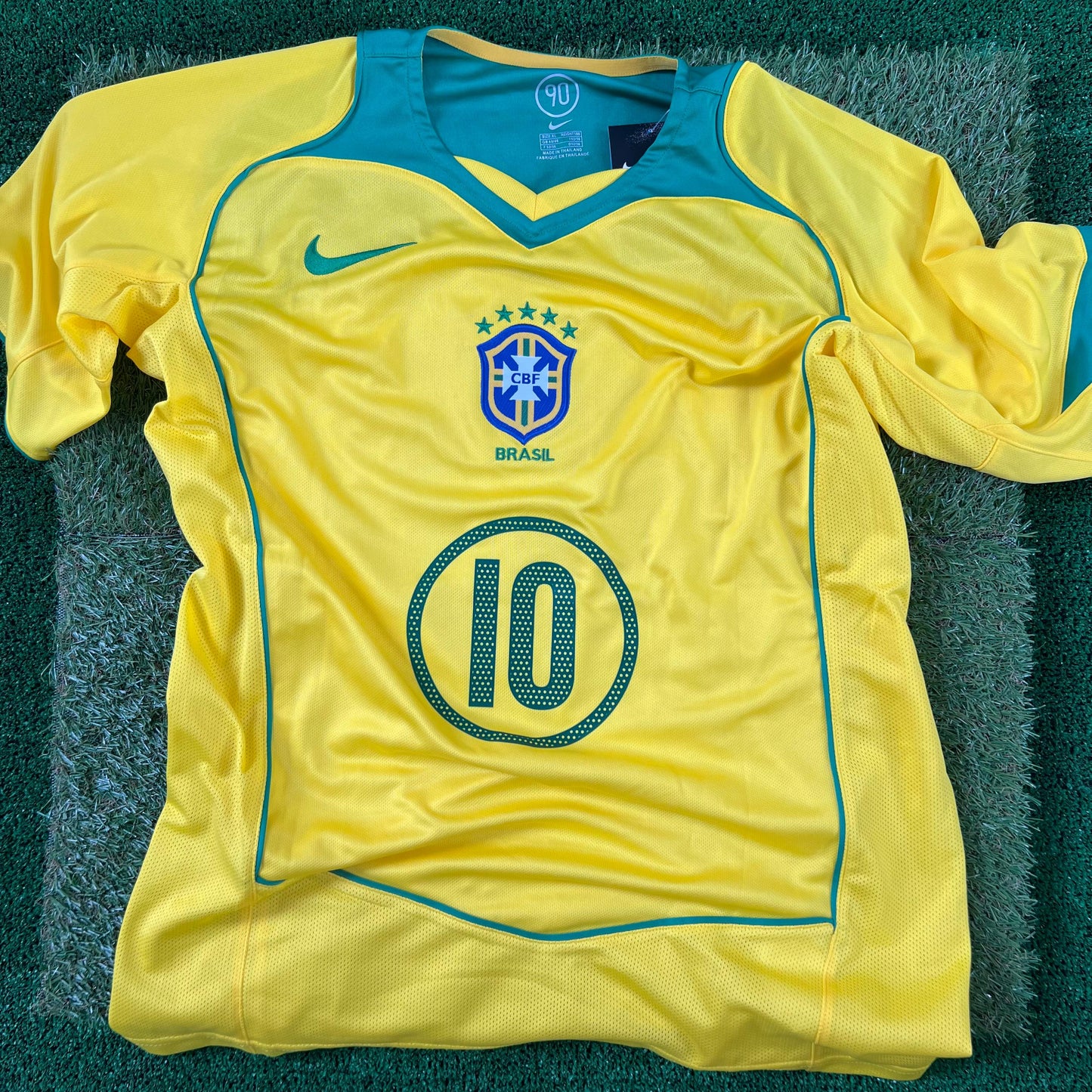Brasile Ronaldinho #10 2006 - Home