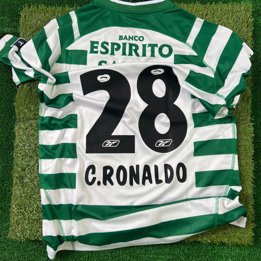 Sporting Lisbona Home Cristiano Ronaldo #28 02/03